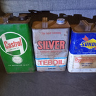 Öljypurkki / Öljykanisteri 3Kpl Sunoco Castrol Teboil - pikkukuva 2