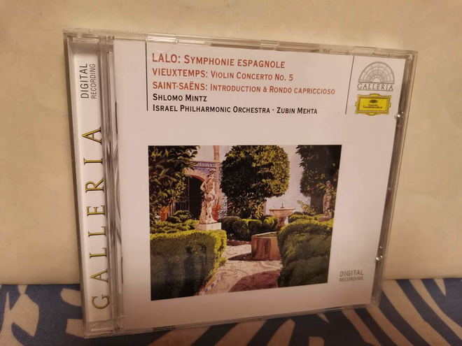 Lalo/Vieuxtemps/Saint-Saens-Shlomo Mintz-Mehta CD