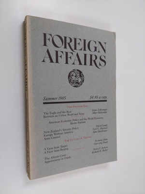 Foreign affairs Summer 1985