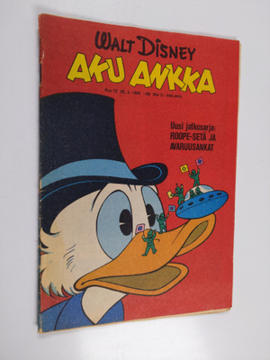 Walt Disney : Aku Ankka 12/1969