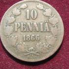 10 penniä 1866 - pikkukuva 1