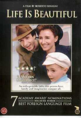 dvd, Kaunis elämä (La vita e bella, 1997) [draama]