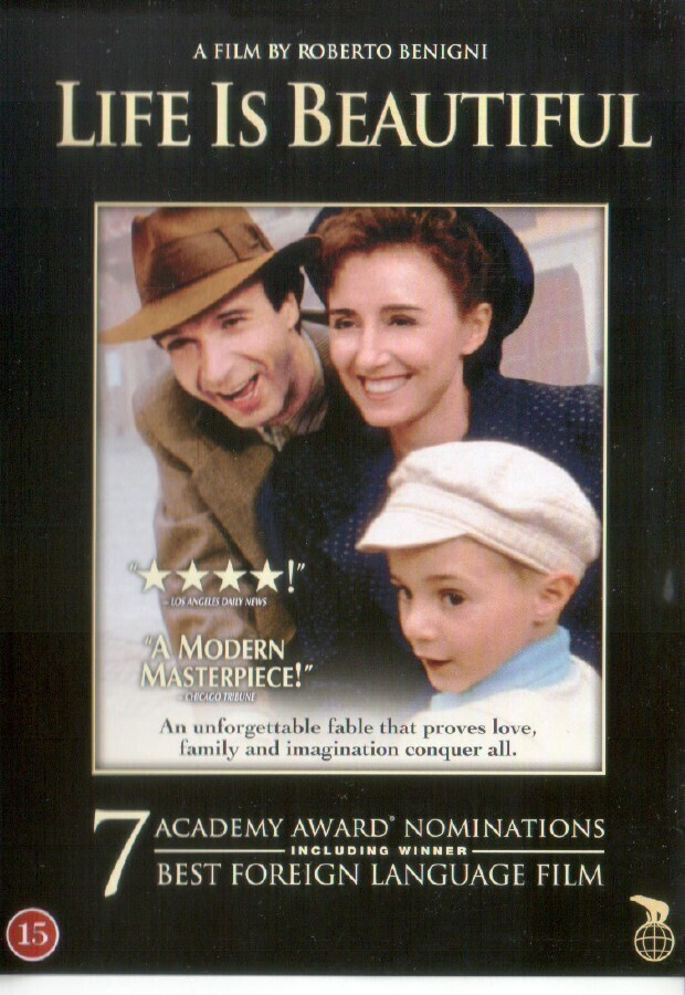 dvd, Kaunis elämä (La vita e bella, 1997) [draama]