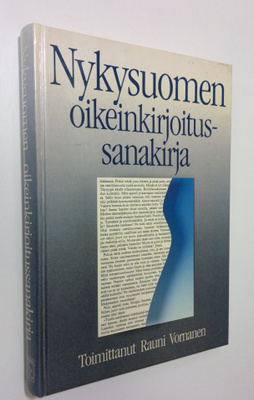 Rauni (toim.) Vornanen : Nykysuomen oikeinkirjoitussanakirja