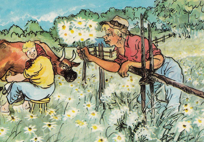 Stig Walter,  Får Jag lämna några blommor     p210