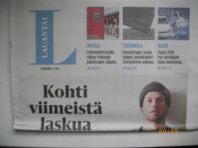 Helsingin Sanomat 2.1.2016 - D-osa (23.7)