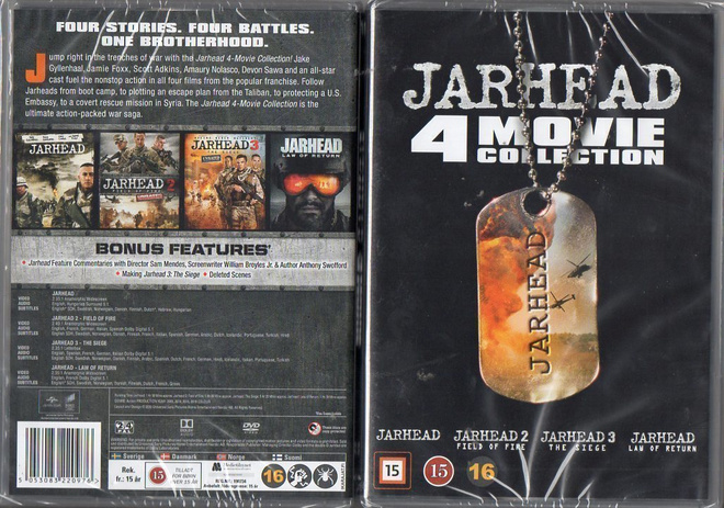 jarhead 4 movie collection	(77 864)	UUSI	-FI-	nordic,	DVD	(4