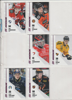 Rookie Purple /200 kortteja Blueline 2025-26 S2