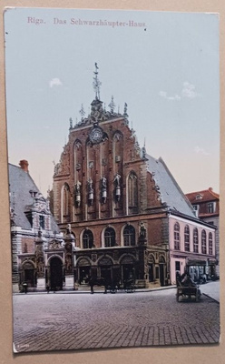 Riika, Mustapäiden talo (Schwarzhäupter-Haus), väripk, ei p.