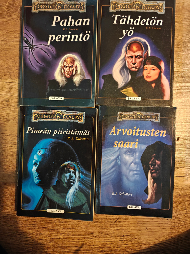 Salvatore Drowin perintö 1-4