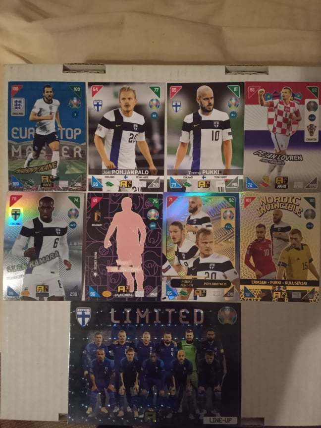 Euro 2020 Panini Adrenalyn XL 2021 Kick Off alk 0,20€ kpl
