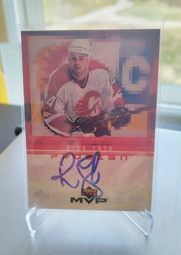 1998-99 UD MVP Rico Fata Autograph #RF