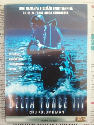 Delta Force III: Isku Kolumbiaan (DVD)