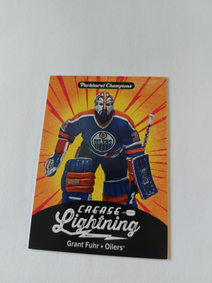 2024-25 Parkhurst Champions Crease Lightning #CL6 Grant Fuhr