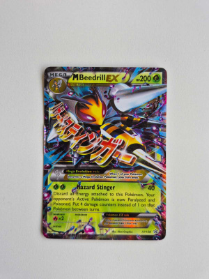 M Beedrill EX XY158 Holo