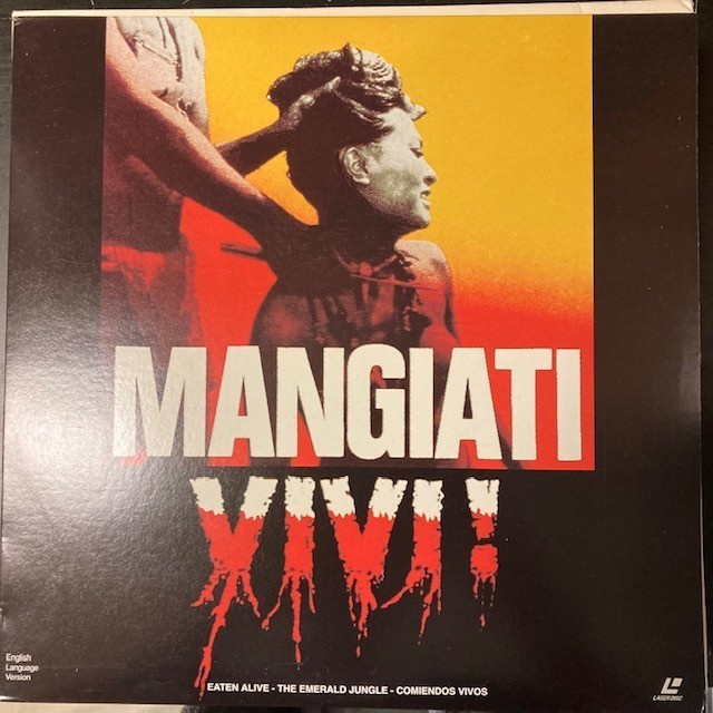 Mangiati Vivi! (Eaten Alive!) LaserDisc