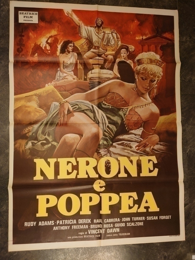 Nero and Poppea - elokuvajuliste ( 140 x 100 cm )