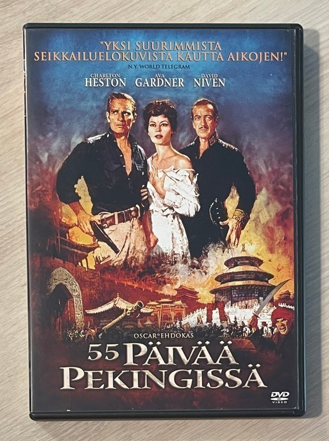 55 päivää Pekingissä (1963) Charlton Heston, David Niven