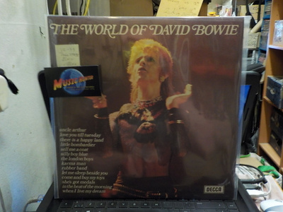 DAVID BOWIE - WORLD OF DAVID BOWIE LP UK-73 EX-/EX+