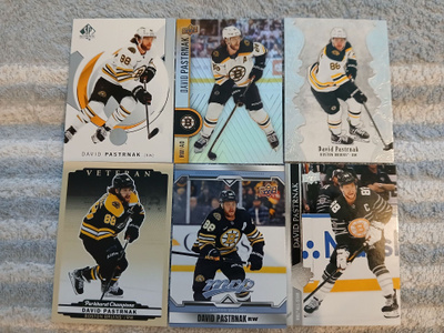 David Pastrnak x 6kpl / Boston Bruins
