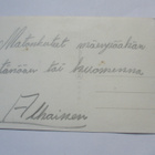 Auto tauolla * vanha postikortti - pikkukuva 2