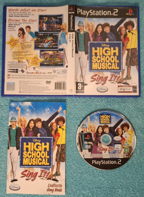 PS2 - High School Musical: Sing It! (CIB, PAL)
