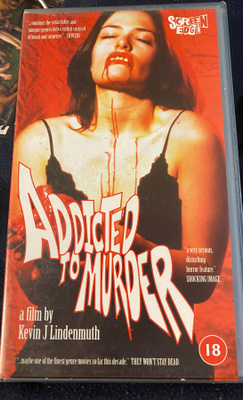 Addicted to Murder (1995) VHS - Kevin J. Lindenmuth