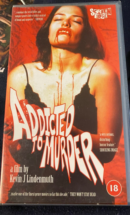 Addicted to Murder (1995) VHS - Kevin J. Lindenmuth