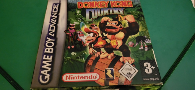 Game Boy Advance Donkey Kong Country cib RARE