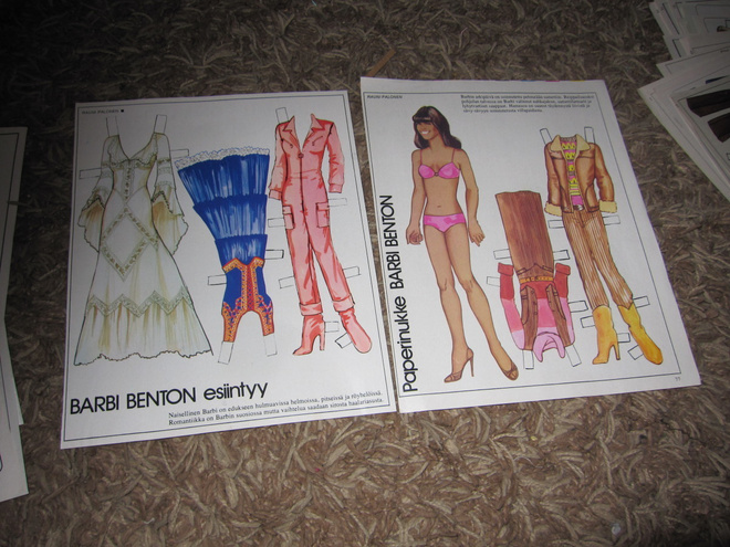 PAPERINUKKE BARBI BENTON + VAIN NUKKE