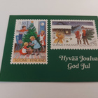 Postimerkin päivä kortti leimalla ( Hyvää Joulua ) - pikkukuva 1