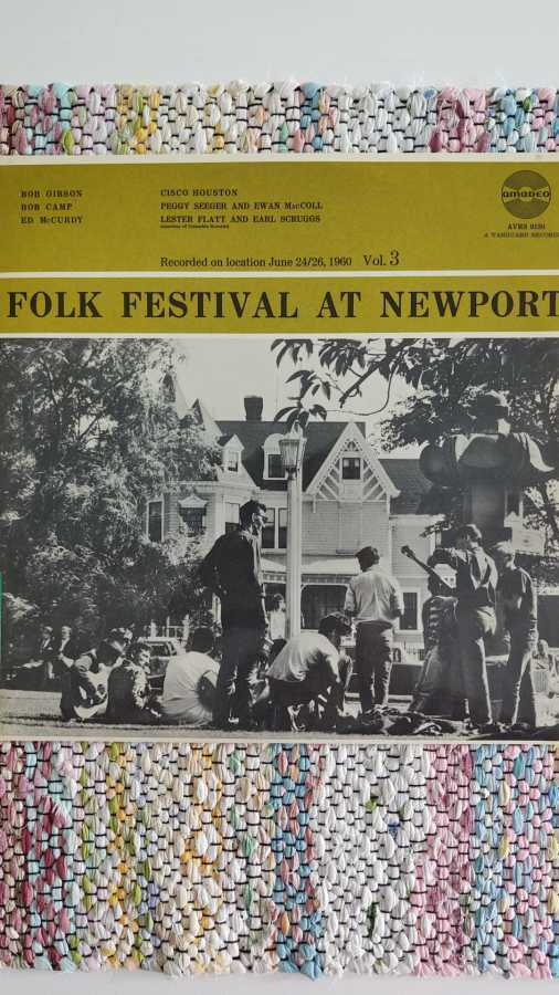 Folk festival at Newport 1960 VOL 3. LP PROMO AVRS 913