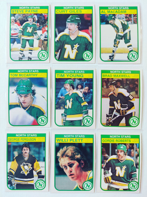 82-83 Opc - Minnesota North Stars 10kpl