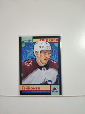 2022-23 O-Pee-Chee - Retro Black #218 Artturi Lehkonen SN100