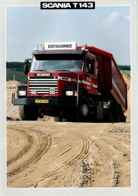 Scania T 143 -esite, 1988