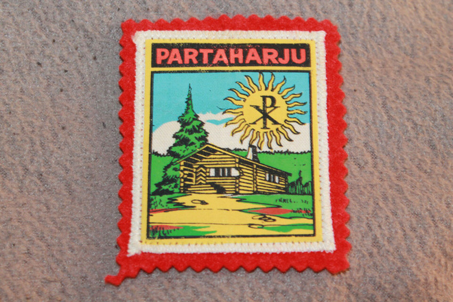 Kangasmerkki Partaharju vuodelta 1972