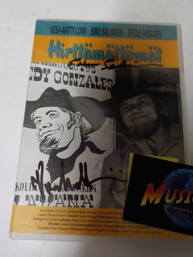 HIRTTÄMÄTTÖMÄT DVD LOIRIN JA SALMISEN NIMMAREILLA