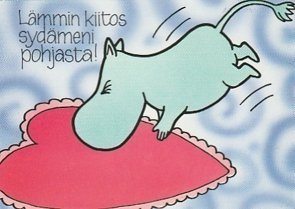 Postikortti, ONNITTELUKORTTI, MUUMI