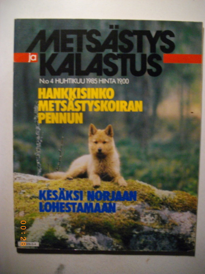 Metsästys ja kalastus Nro 4/1988 (24.1)