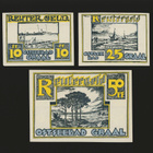 Saksa Notgeld 10, 25, 50 Pfg, Graal 1922 - pikkukuva 1