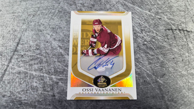 Ossi Väänänen 2020-21 SP Legends Auto
