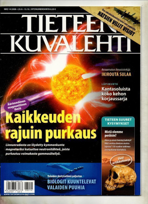 TIETEEN KUVALEHTI n:o 14 2008 Mistä olemme peräisin?