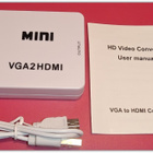 VGA - HDMI -muunnin - Helppo ja tehokas ratkaisu #31009 - pikkukuva 1