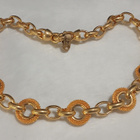 Upea vintage 21k kullattu Kanadalainen kaulakoru Gold plated - pikkukuva 1