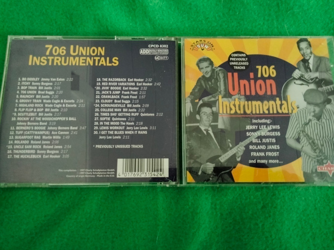 706 Union Instrumentals CD