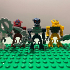 Lego Bionicle minifiguurit 5 kpl + aseet - pikkukuva 3