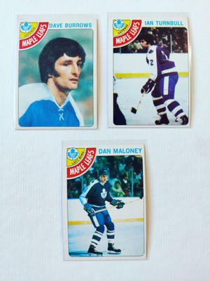 78-79 Opc - Toronto Maple Leafs 3kpl