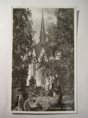VANHA Postikortti Pori 1950-l Alkup.Mallikappale