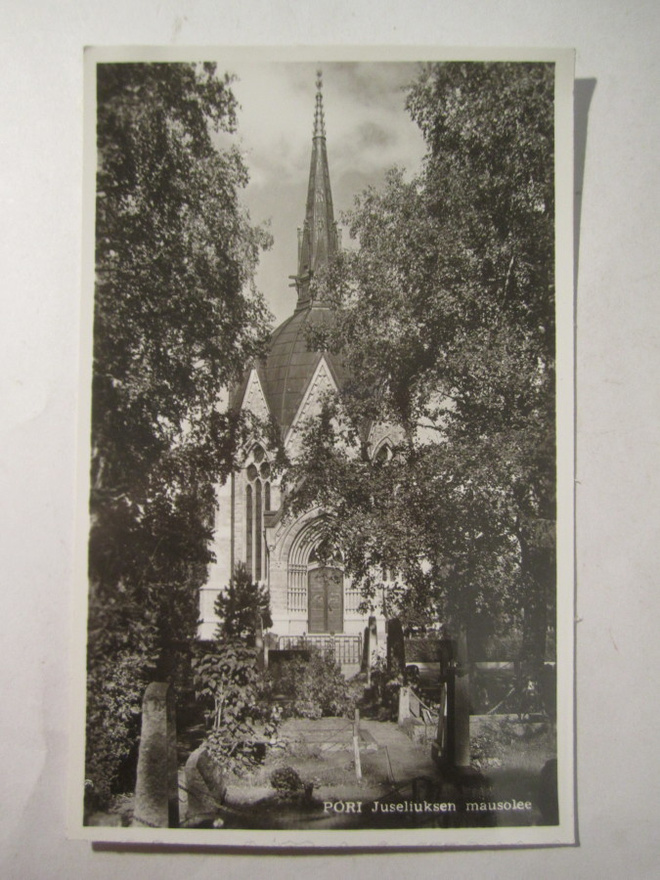 VANHA Postikortti Pori 1950-l Alkup.Mallikappale
