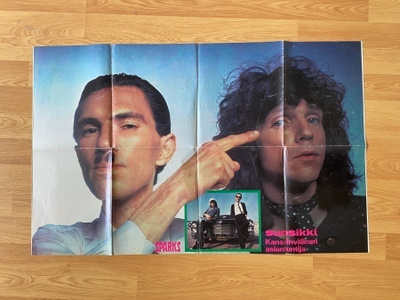Sparks juliste ja Adam Ant juliste